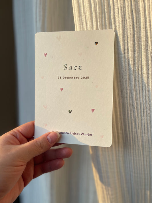 Heart- Karte
